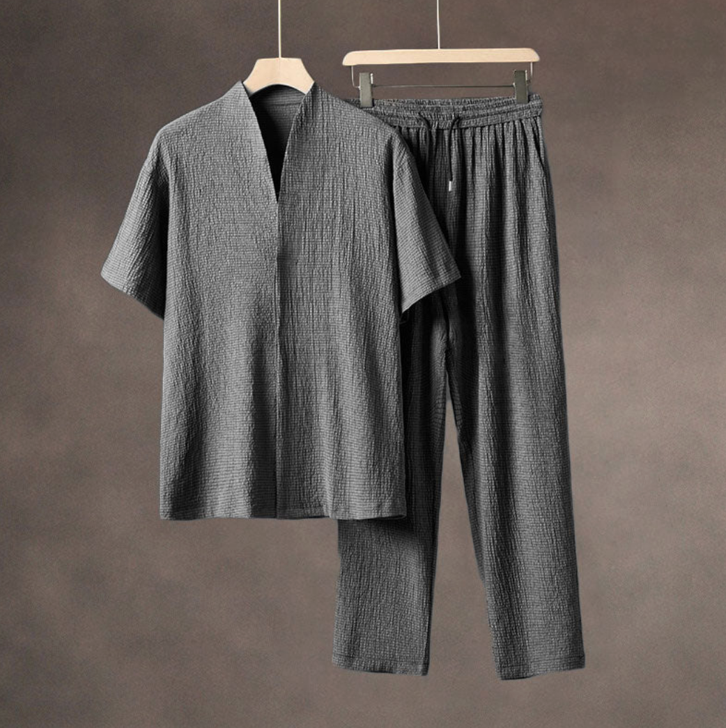 Velora™ – Luxe V-Neck Set