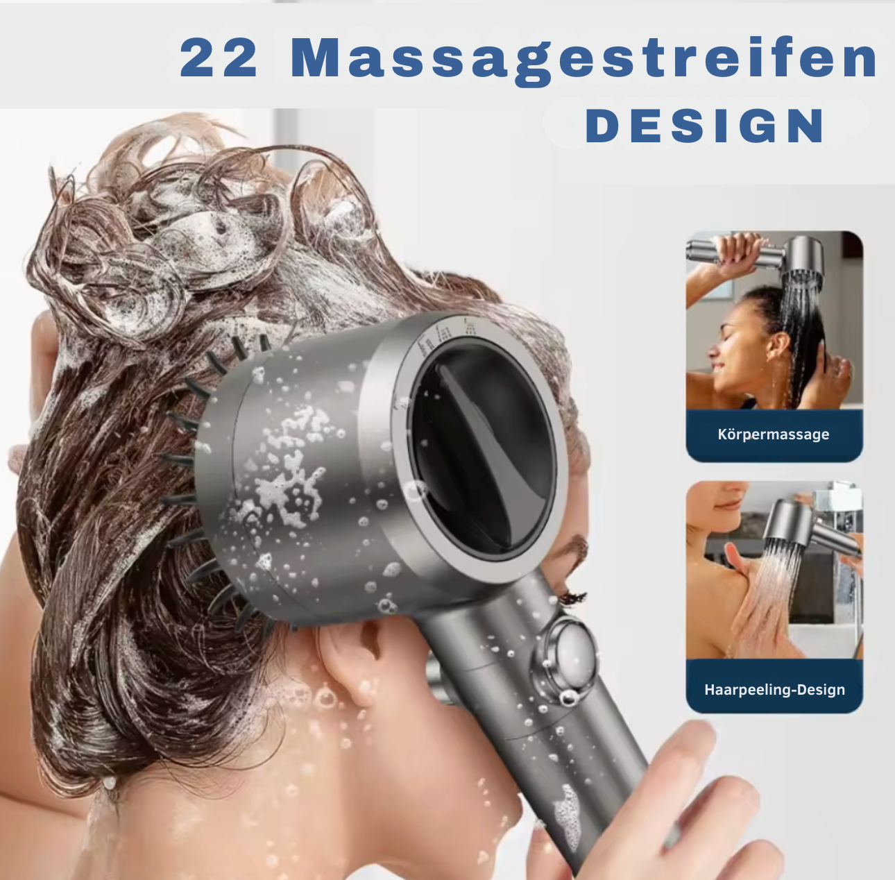 AquaBoost™ – Turbo Draaibare Douchekop