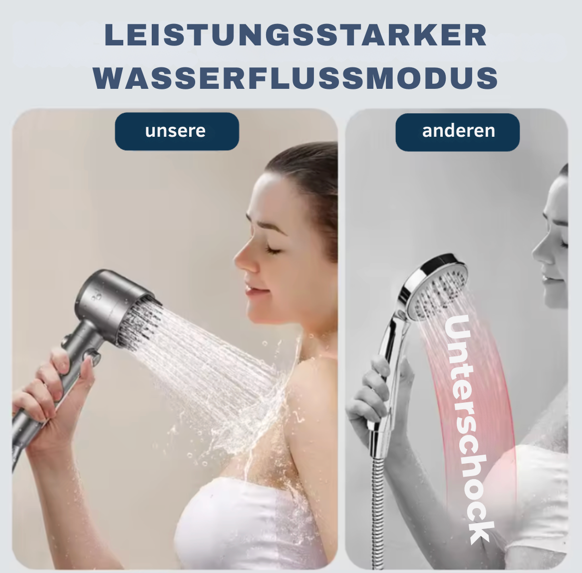 AquaBoost™ – Turbo Draaibare Douchekop