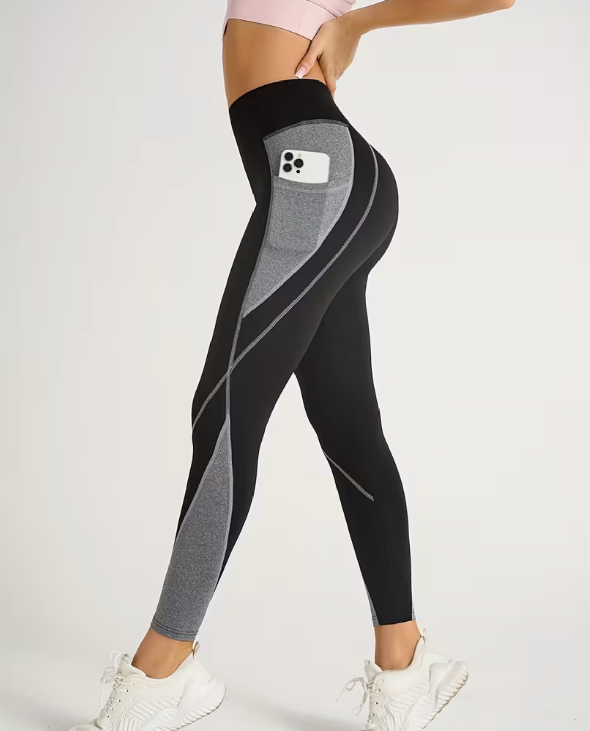 StrideFlex™ – Performance-Leggings mit Tasche