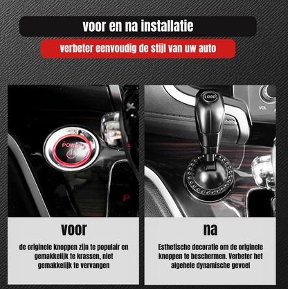 CrystalDrive™ Luxe Versnellingspook