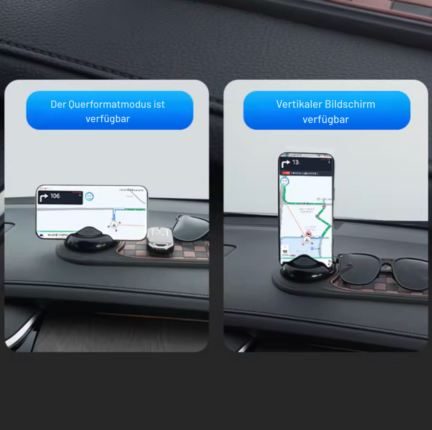 DashLock™ – Antislip Telefoonhouder Mat