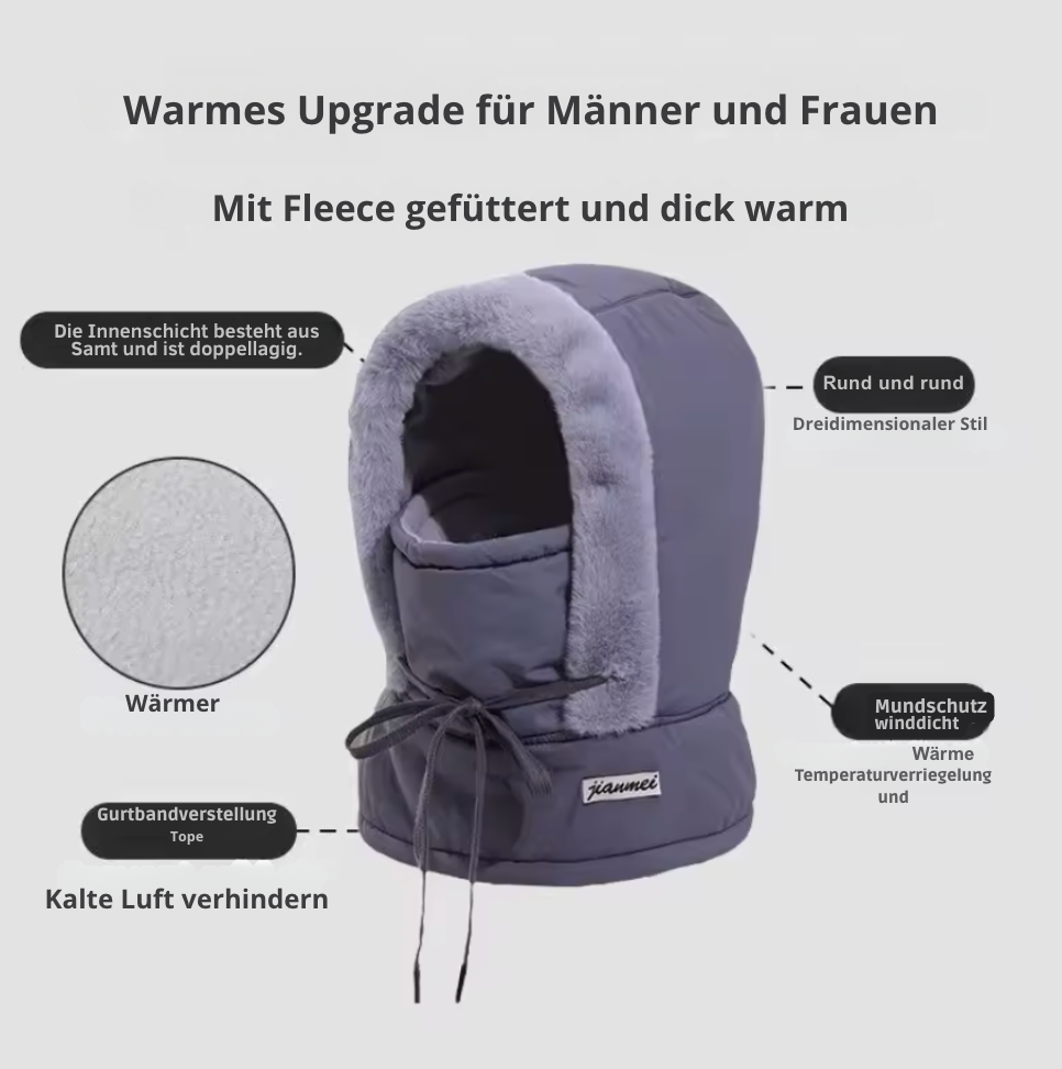 FrostGuard™ – 3-in-1 Winter-Schutzhaube