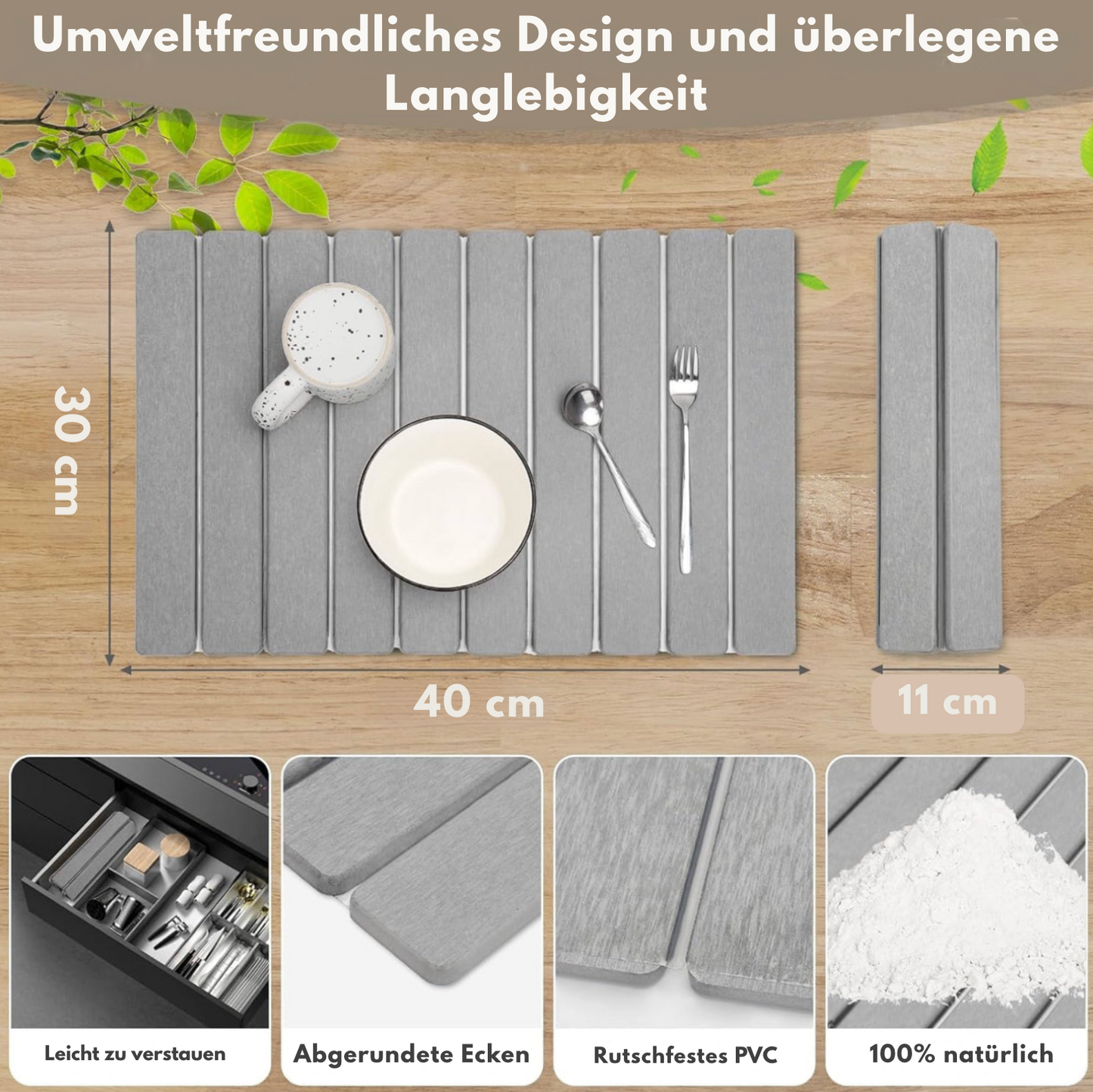 StoneDry™ – Schnelltrocknende Steinmatte
