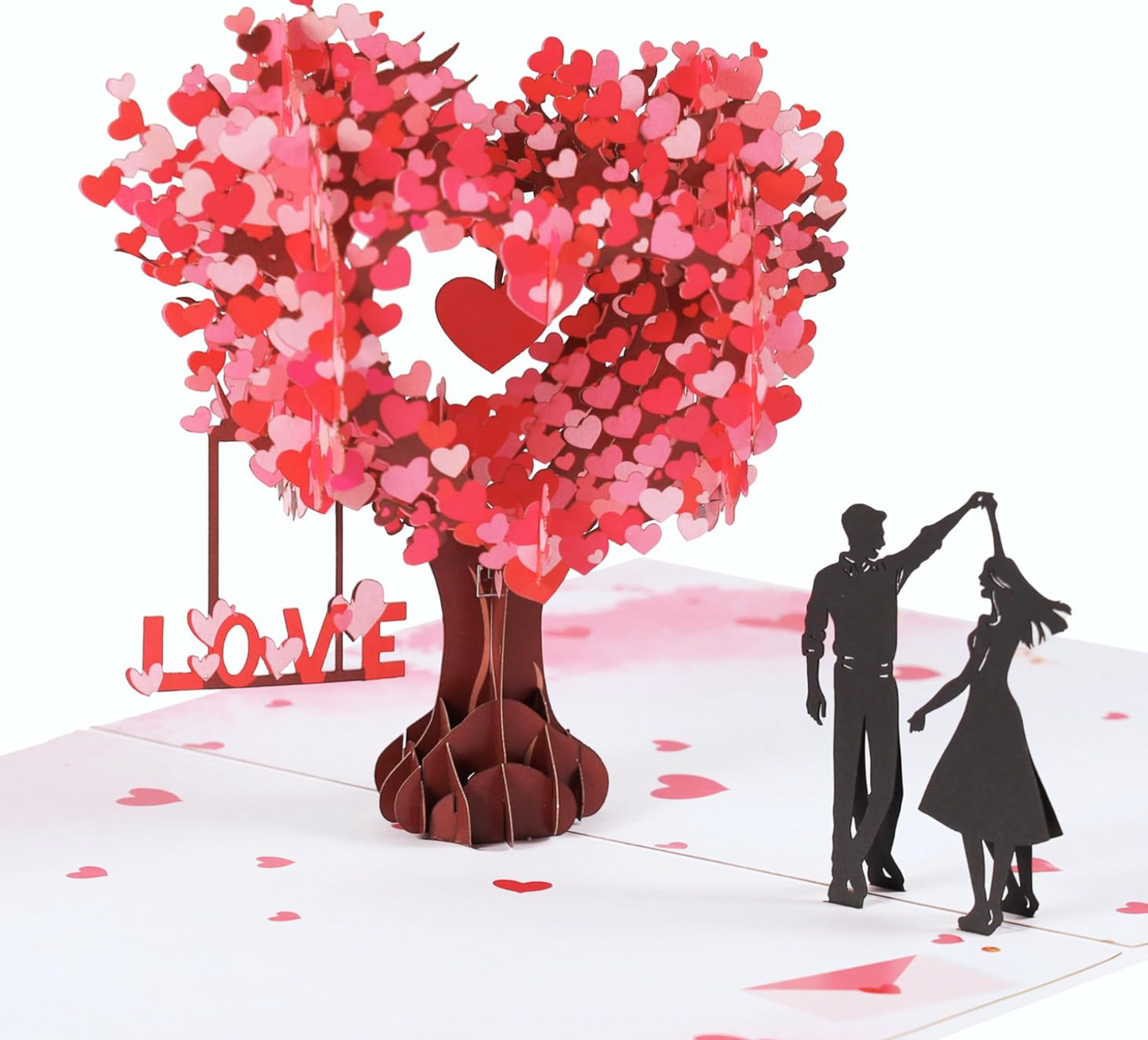LoveBloom™ – 3D Herzbaum Pop-Up Karte